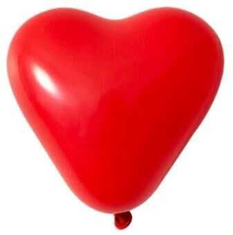 Sevgiliye Özel Kırmızı Kalpli Balon (100 Adet)