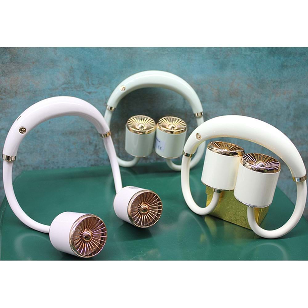 3 Kademeli Usb Şarjlı Boyun Fanı Vantilatör