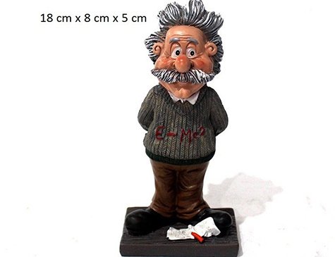 Einstein Figürlü Dekoratif Biblo