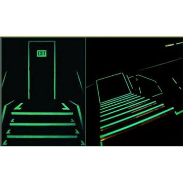 Reflektörlü Reflektif Fosforlu Şerit Bant (1 cm & 3 mt)