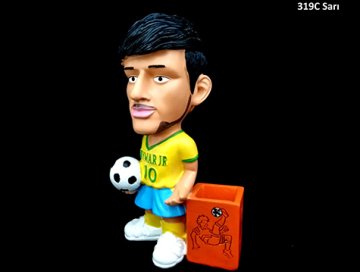 Dekoratif Futbolcu Kumbara Kalemlik (Büyük Boy)