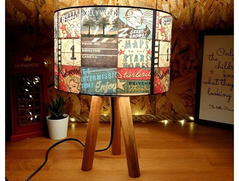 Retro Tasarımlı Dekoratif Abajur Yeni Trend