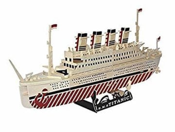 Ahşap 3D Puzzle Titanic Gemi  Maketi