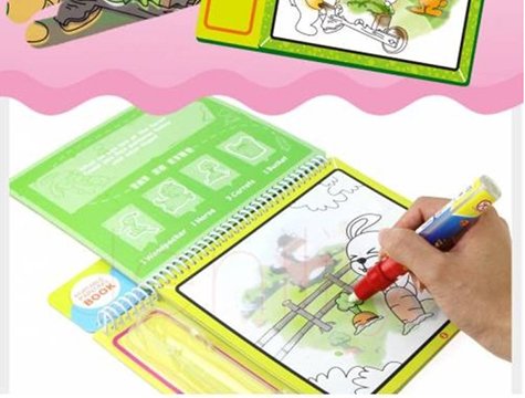 Sihirli Sulu Boyama Kitabı Water Magic