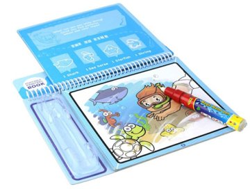 Sihirli Sulu Boyama Kitabı Water Magic
