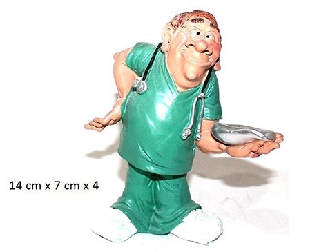 Erkek Doktor Figürlü Dekoratif Biblo