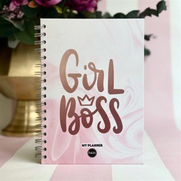 Girl Boss Tasarımlı Ajanda