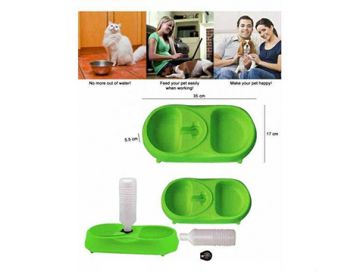 Kedi ve Köpek Mama Kabı Otomatik Suluk