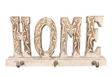 Ahşap Home Tasarımlı Duvar Askısı
