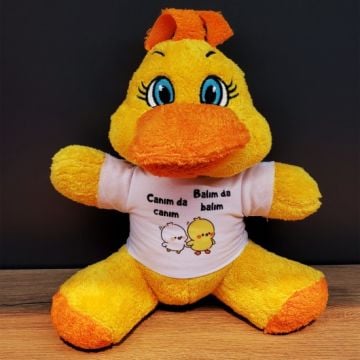 Canım Da Canım Balım Da Balım Tasarımlı Peluş Civciv Oyuncak