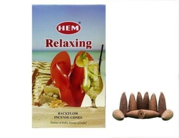 Hem Relaxing Back Flow (Geri Akış) Konik Tütsü (120Adet)