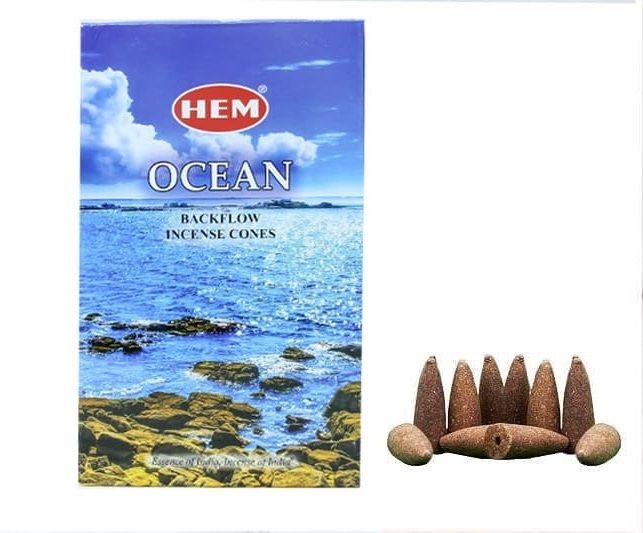 Hem Ocean Back Flow (Geri Akış) Konik Tütsü (120Adet)