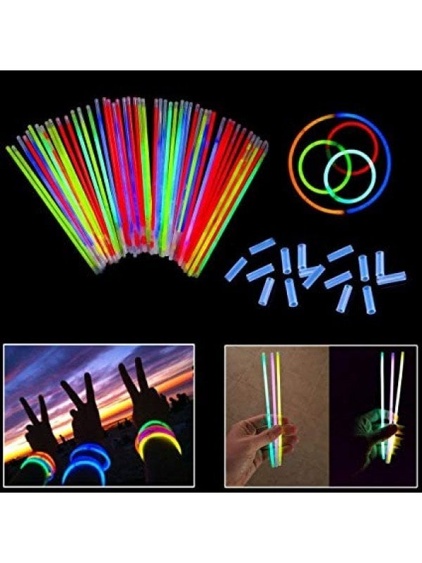 Glow Stick Kırılan Fosforlu Renkli Çubuk 30'lu Paket