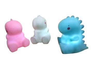 Sevimli T-Rex Dinazor Masaüstü Gece Dekoratif Lambası