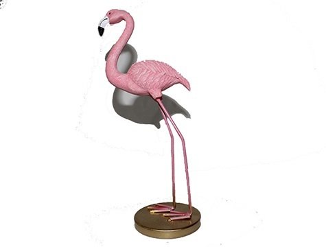 Flamingo Tasarım Polyester Dekoratif Biblo