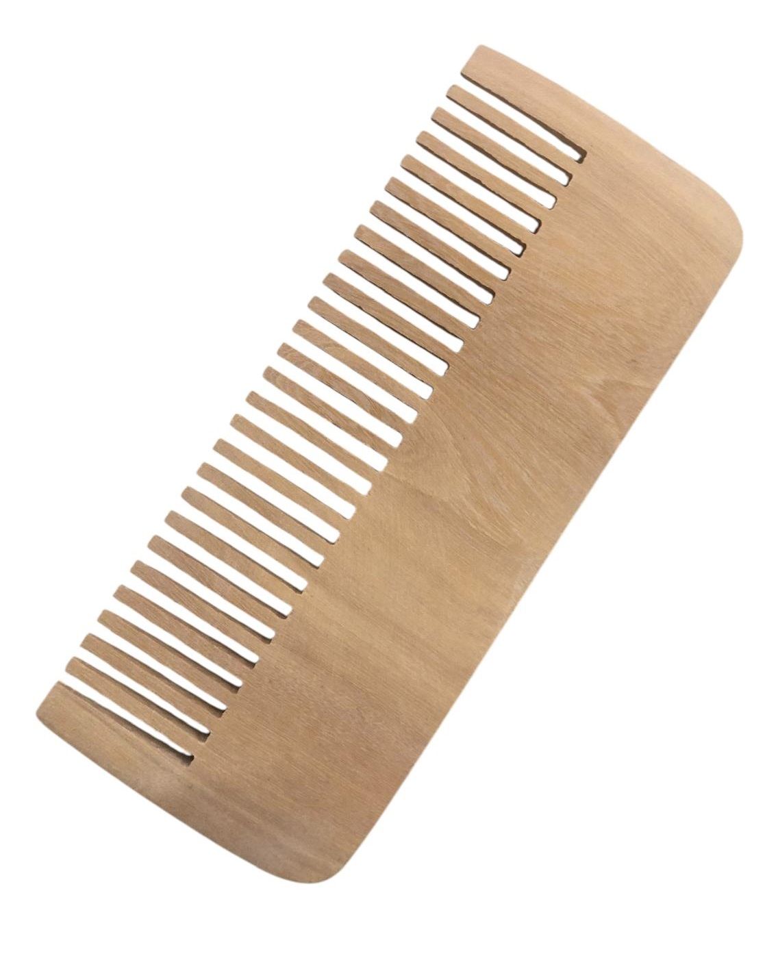 Ahşap Aralıklı Dişli Tarak (12 cm x 5 cm 10 Adet)