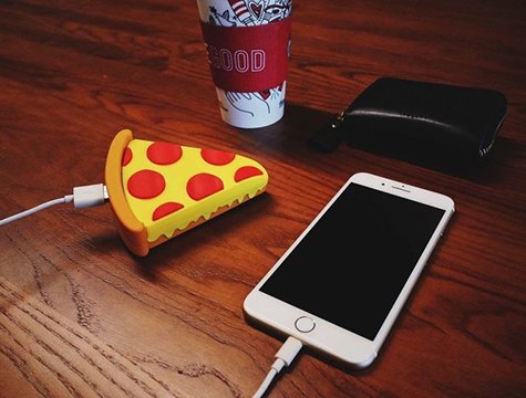 Pizza Şeklinde Taşınabilir Şarj Aleti Powerbank (8800 Mah)