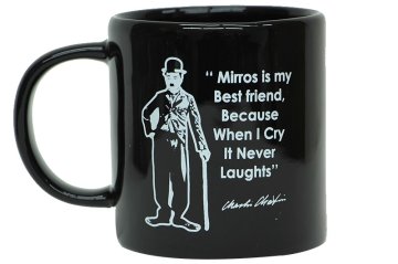Charlie Chaplin Temalı Stres Kupa Bardak