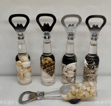 Mini Deniz Kabukları Tasarımlı Magnet ve Açacak