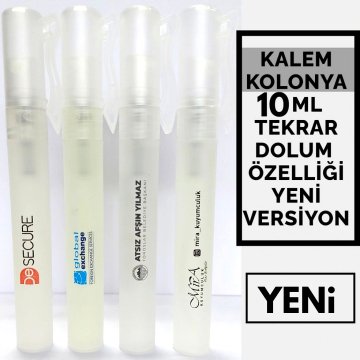 Kalem Şeklinde Tekrar Doldurulabilir Limon Kolonyası 10 ml