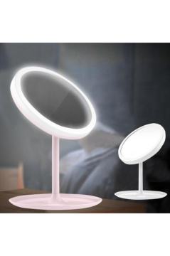 Dokunmatik Led Işıklı Usbli Masa Üstü Makyaj Aynası