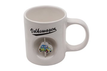 Wolkswagen Beetle Döner Objeli 3D Stres Kupa Bardak