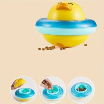 Ördek Modelli İnteraktif Mama Atıcı Tumbler Oyuncak