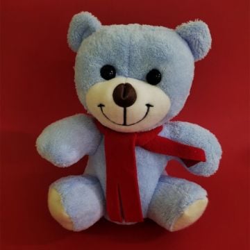 Sevimli Mavi Peluş Ayıcık Oyuncak