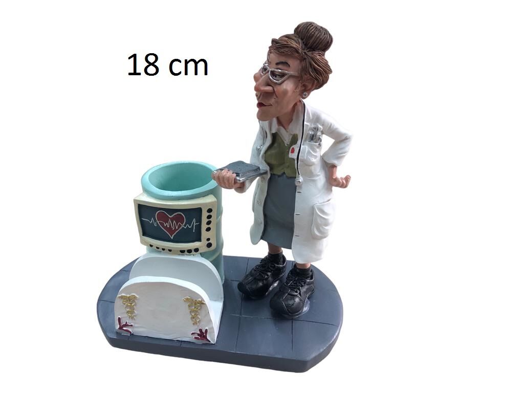 Polyester Doktor Tasarım Kartvizitlik & Kalemlik Biblo