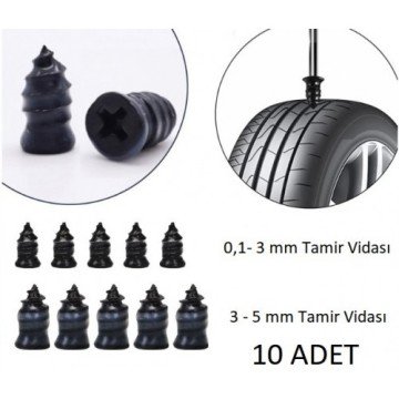 Lastik Tamir Vida Seti 10 Parça