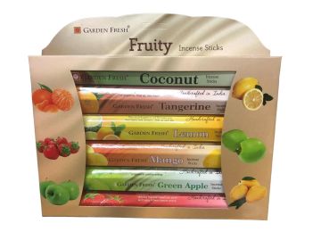 Garden Karışık Fruity (Meyveli) Incense Sticks Çubuk Tütsü Seti (120 Adet)