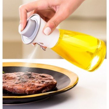 220 Ml Çok Amaçlı Spreyli Yağdanlık Sosluk Cam Şişe