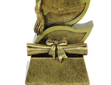 İsme Özel Eğitim Temalı Dekoratif Biblo ve Ödül