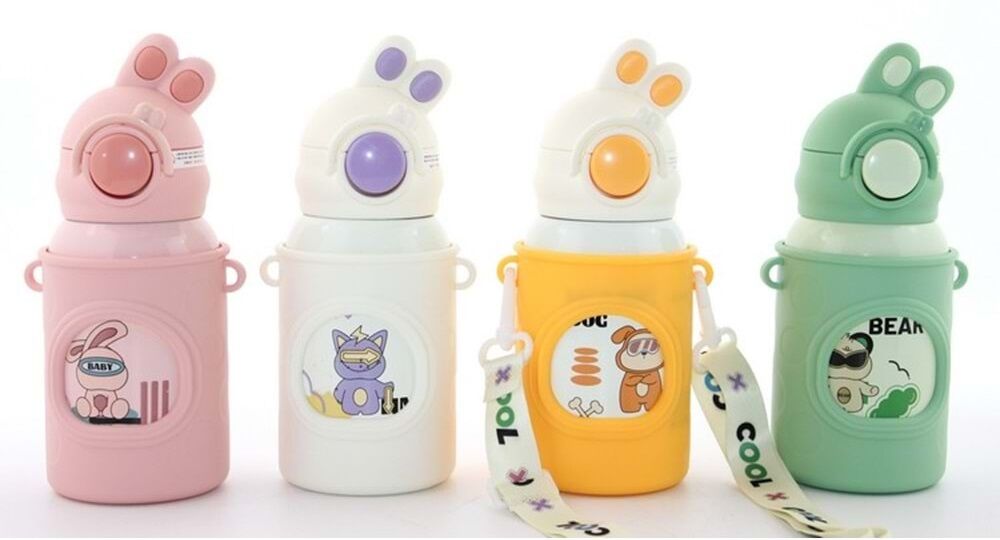Çift Katmanlı Çocuk Termos Suluk (500 Ml)