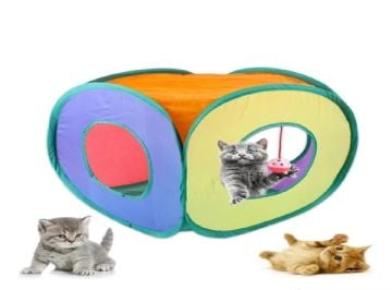 Kare Model Kedi Oyun Tüneli
