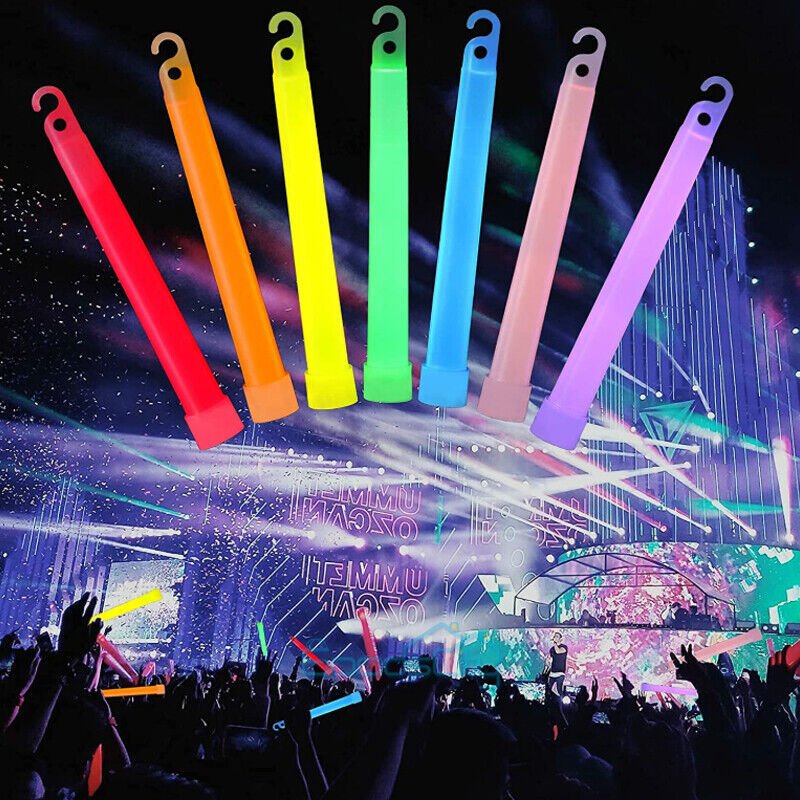 Neon Işıklı Glow Stick Çubuk Kolye