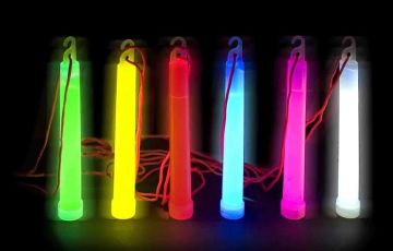 Neon Işıklı Glow Stick Çubuk Kolye