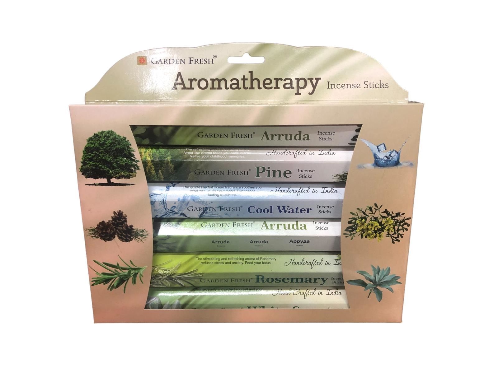 Garden Karışık Aromathepyra Incense Sticks Çubuk Tütsü Seti (120 Adet)