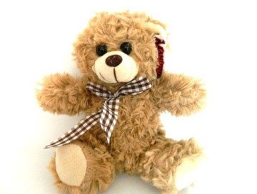 Sevgiliye Peluş Kahverengi Ayıcı (26 cm 30 cm)