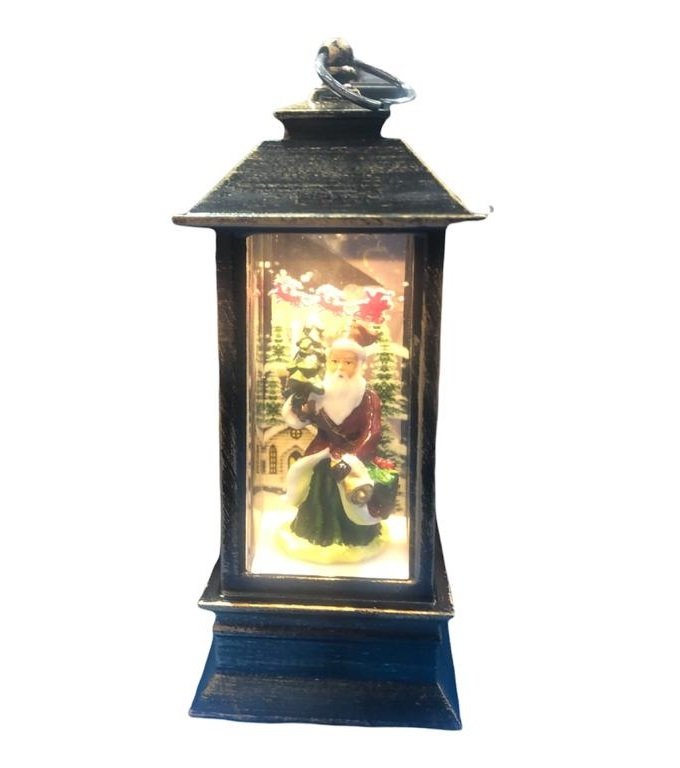 Dekoratif Işıklı Yılbaşı Noel Baba Lambası