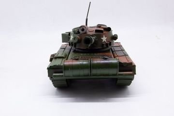 Dekoratif Eskitme Vintage Metal Tank