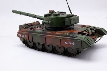 Dekoratif Eskitme Vintage Metal Tank