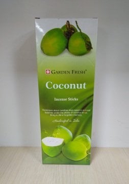 Garden Fresh Coconut Kokulu Çubuk Tütsü İncense Sticks (120 Adet)