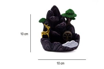 Polyester Doğa Geri Akış (Backflow) Dekoratif Tütsülük
