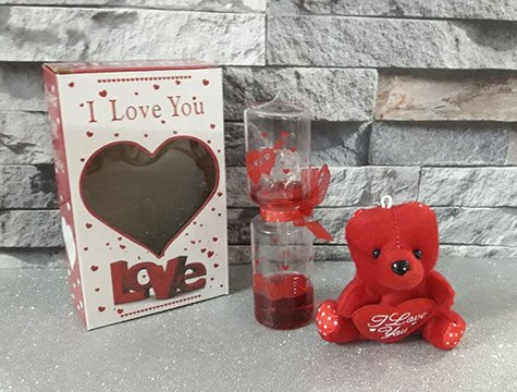 Aşkın Gücü Sihirli Aşk Ölçer Peluş Ayıcık