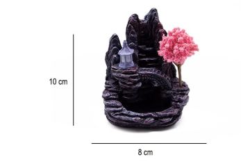 Polyester Sakura Ağacı Geri Akış (Backflow) Dekoratif Tütsülük