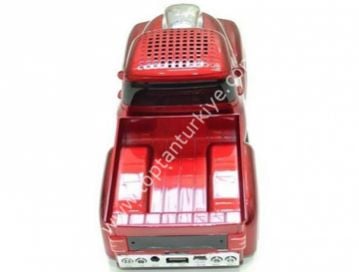 Kamyonet Şeklinde Radyolu USB SD Girişli Mp3 Çalar Hoparlör