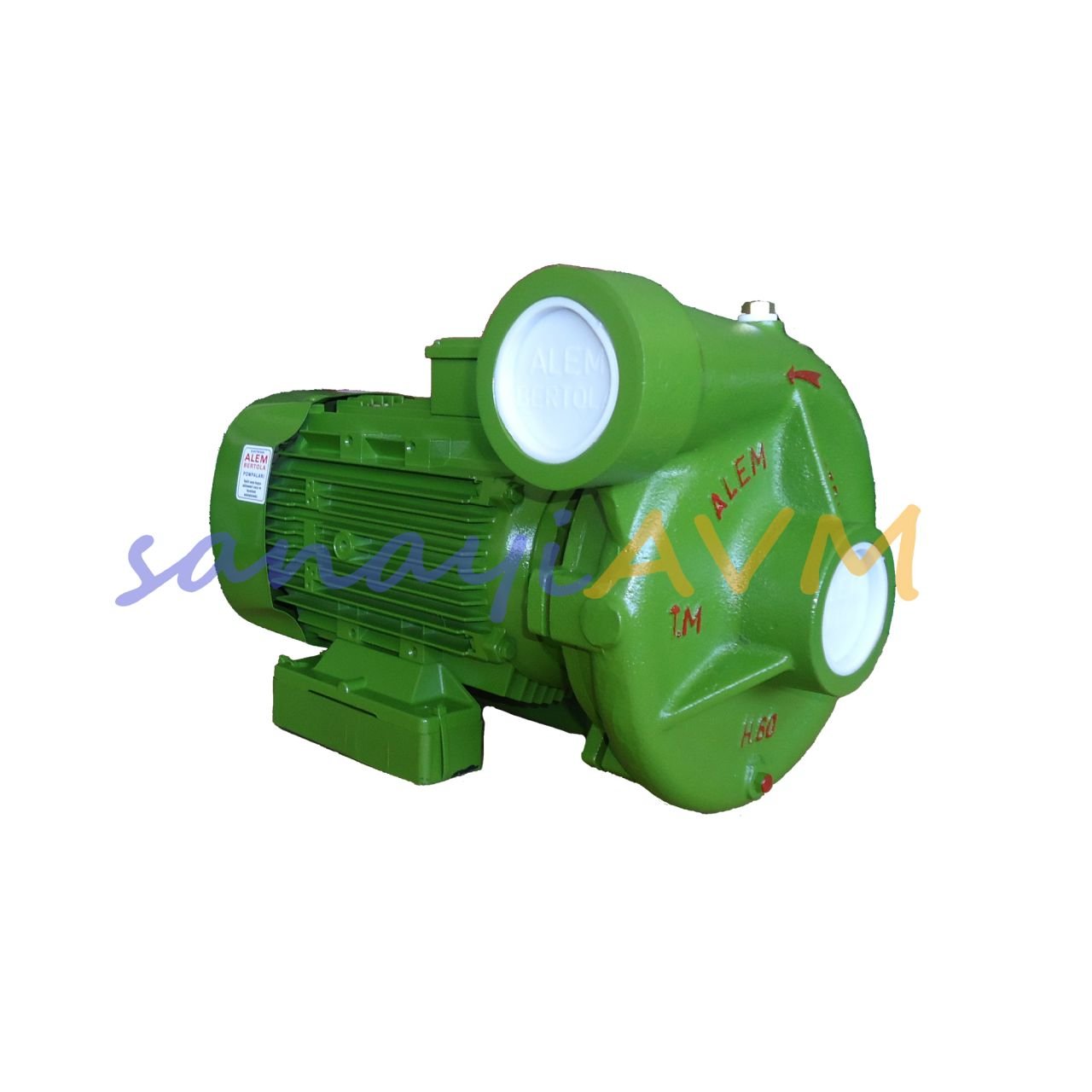 H 60-V ALEM BERTOLA 7.5 HP Trifaze Monoblok Santrifüj Pompa