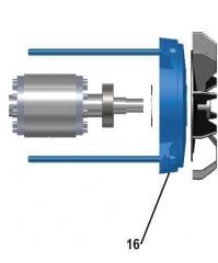 SUMAK SM15-SMT15 Arka Rulman Kapağı 80 Tip