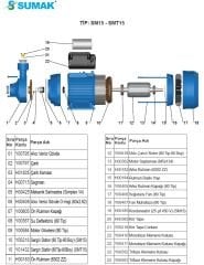 SUMAK SM15-SMT15 Soğutucu Fan